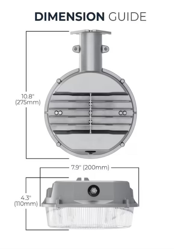 Luminaria LED marca Cooper Lighting Halo ALB4A40GY
