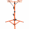 WKLT2X3050 Luminaria de trabajo de doble cabezal con pedestal de soporte
