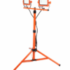 WKLT2X3050 Luminaria de trabajo de doble cabezal con pedestal de soporte