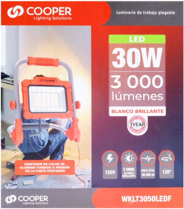 WKLT3050LEDF Luminaria de trabajo plegable